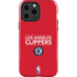NBA Los Angeles Clippers Standard Red iPhone 15 Pro Max Impact Case